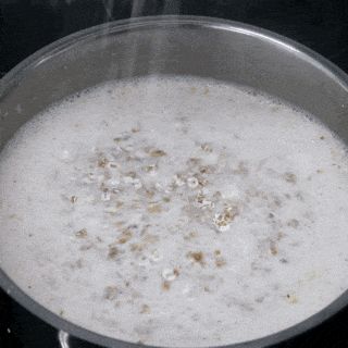 Как приготовить зерновую кашу на молоке
