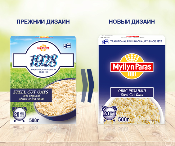 Myllyn Paras представляет новую упаковку