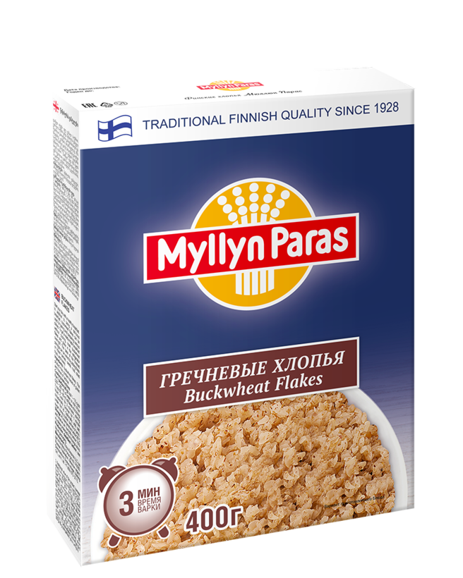 Гречневые хлопья Myllyn Paras